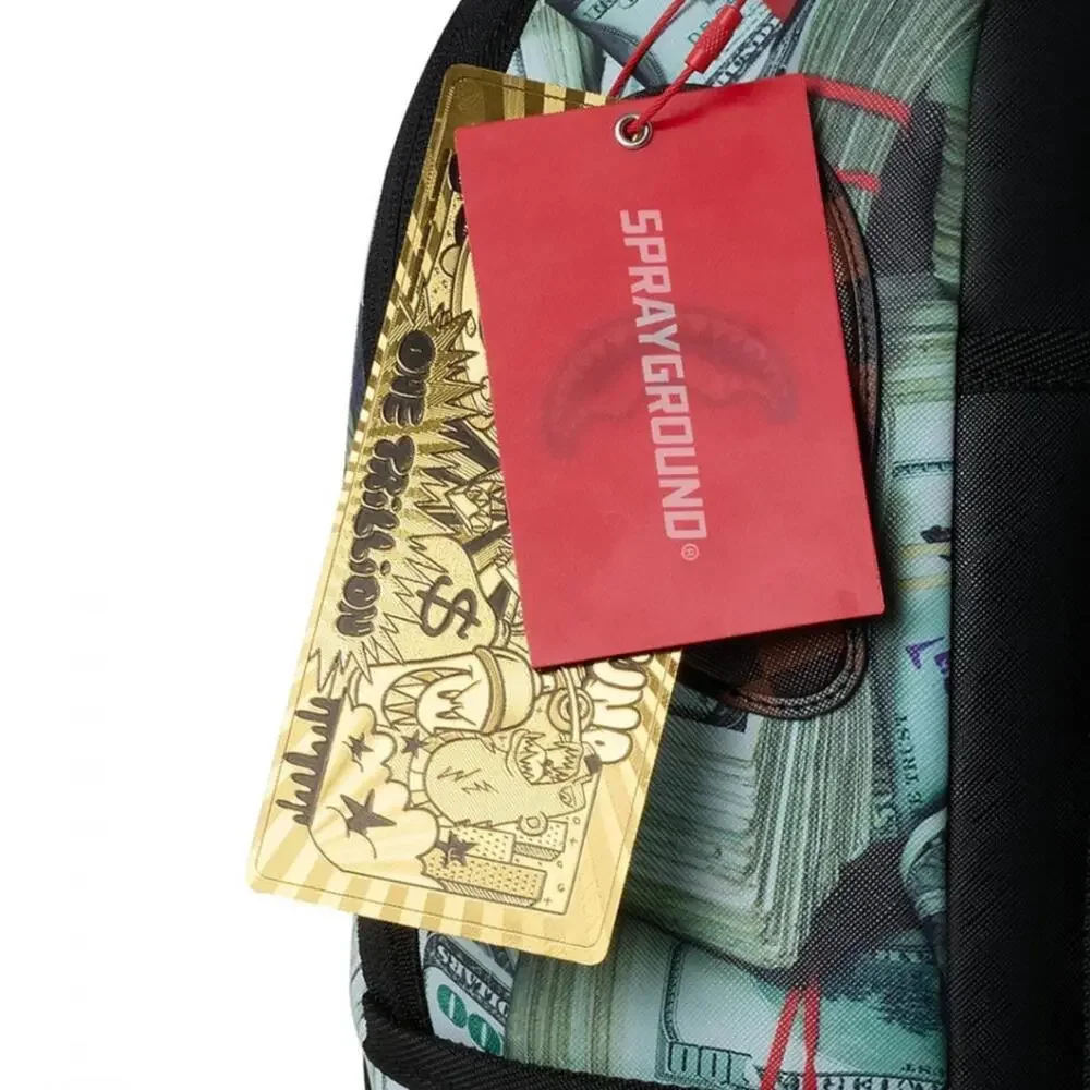 Sprayground Money Banks Backpack Unisex Multicolor Check Adjustable Strap SPR280